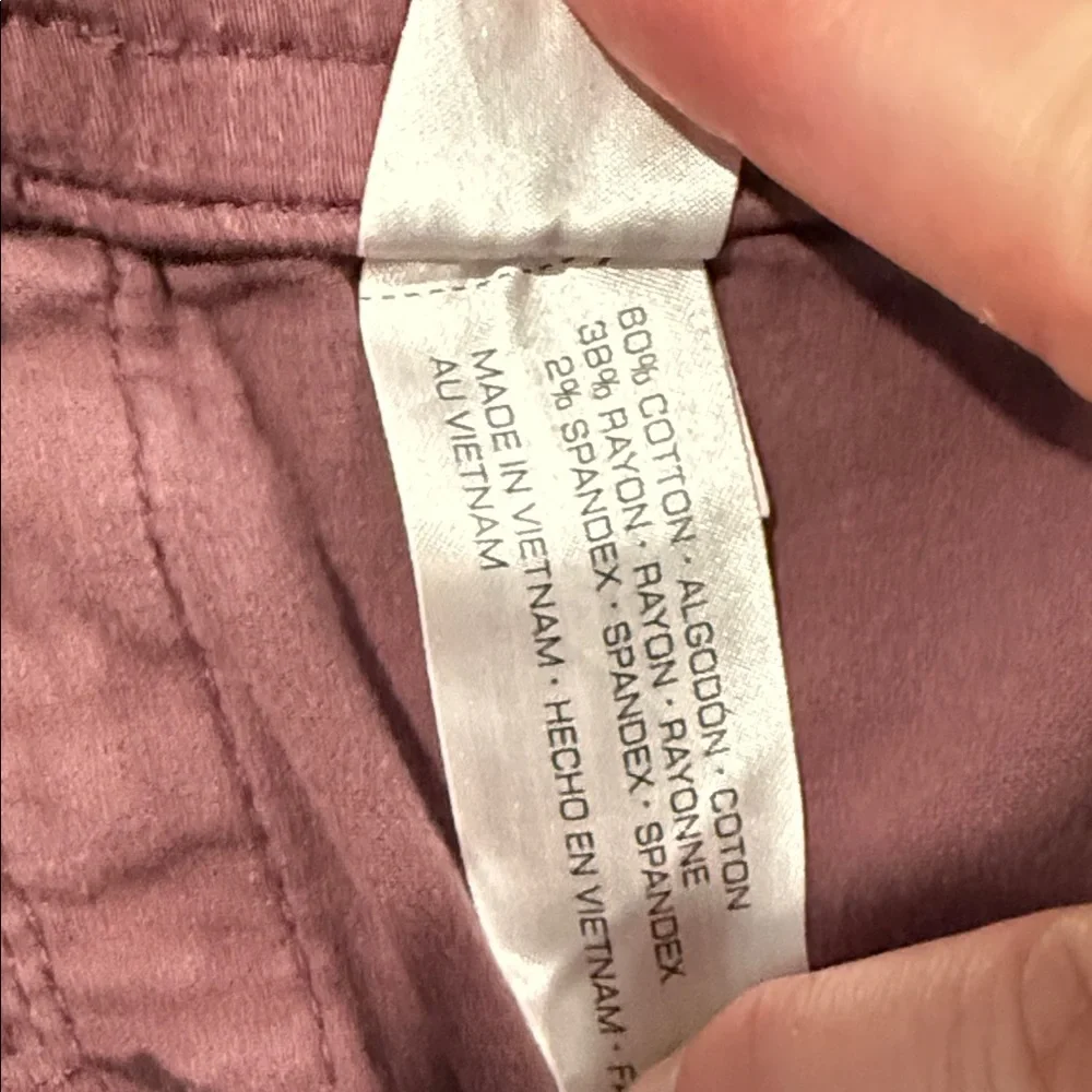 UNIONBAY Women's Dusty Rose Drawstring Pull-On Shorts - Picture 5 of 6